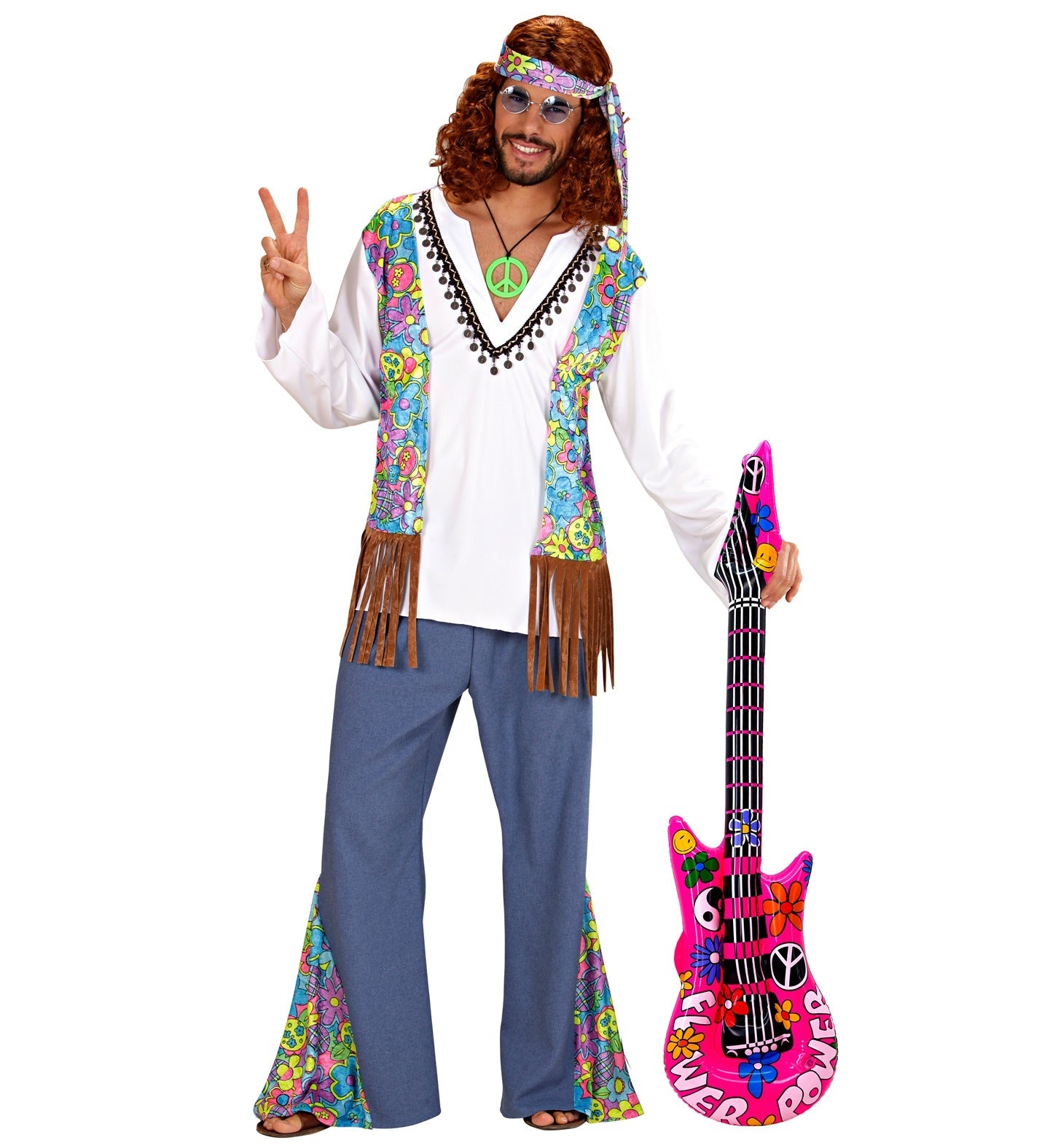Inflatable Hippie Guitar - 105cm