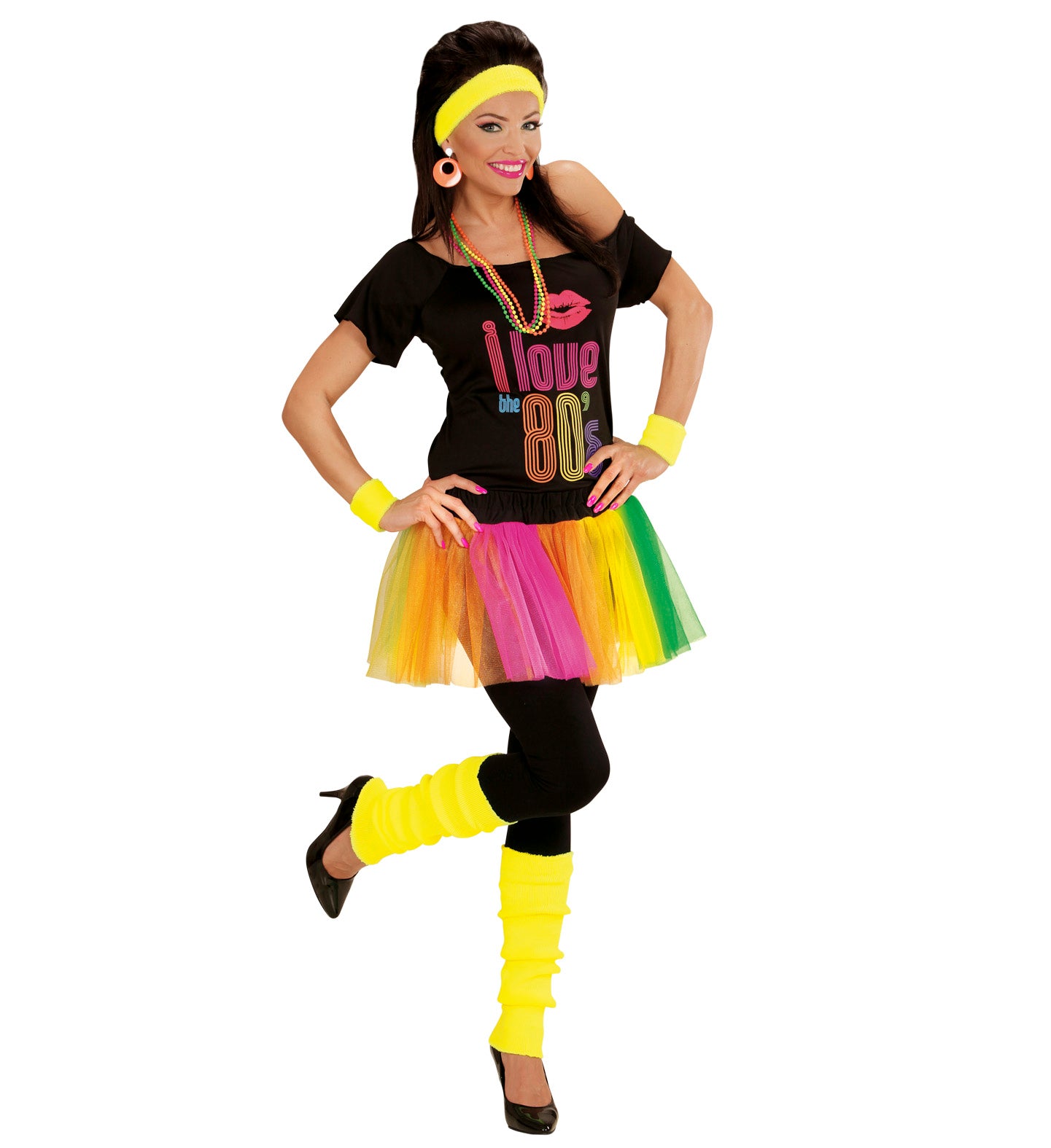 Pair of Neon Yellow Legwarmers