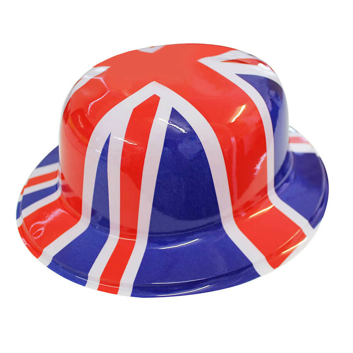 48 Adult Union Jack Bowler Hats