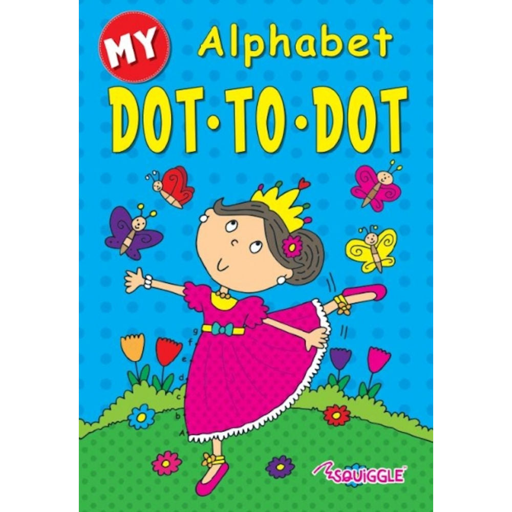 A4 ABC Dot-to-Dot Book - Assorted Educational Activities Fun Learning Engaging Puzzles High Quality Paper