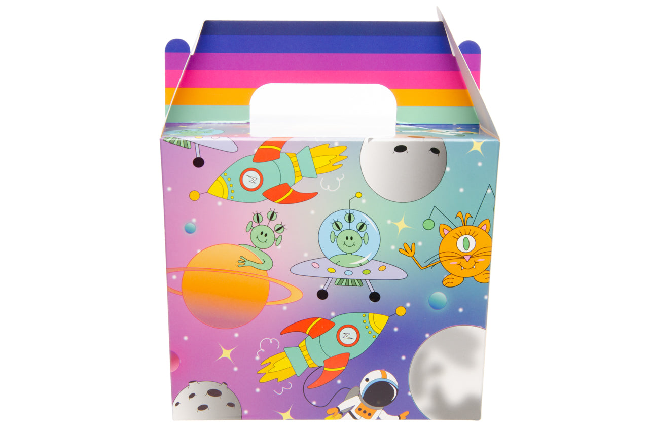 6 Space Party Food Lunch Boxes