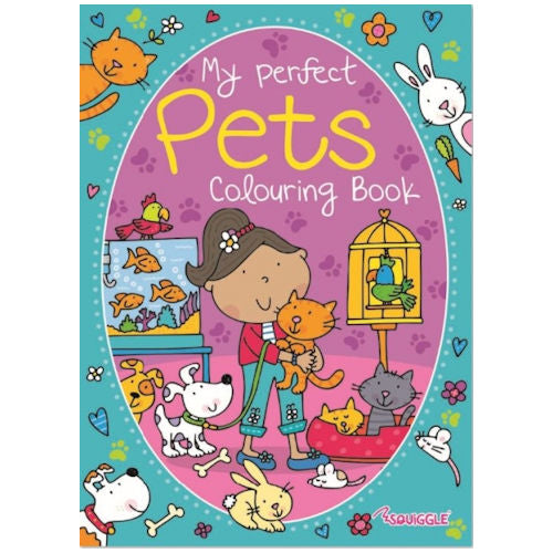Amazing Animals / Pets Colouring Book - Assorted Fun Creative Activity Kids