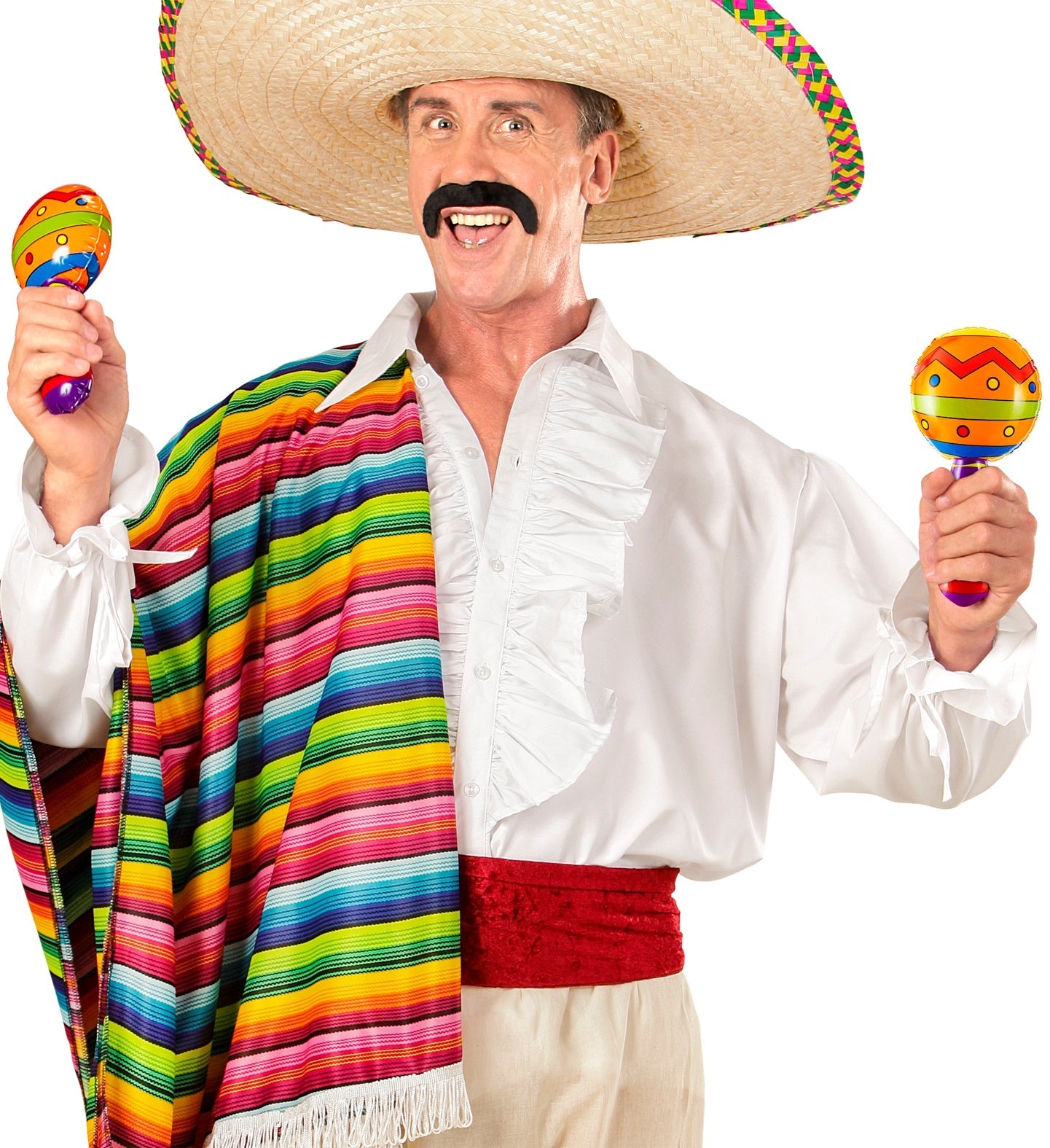 Inflatable Maracas with Jingle Bell - 20cm