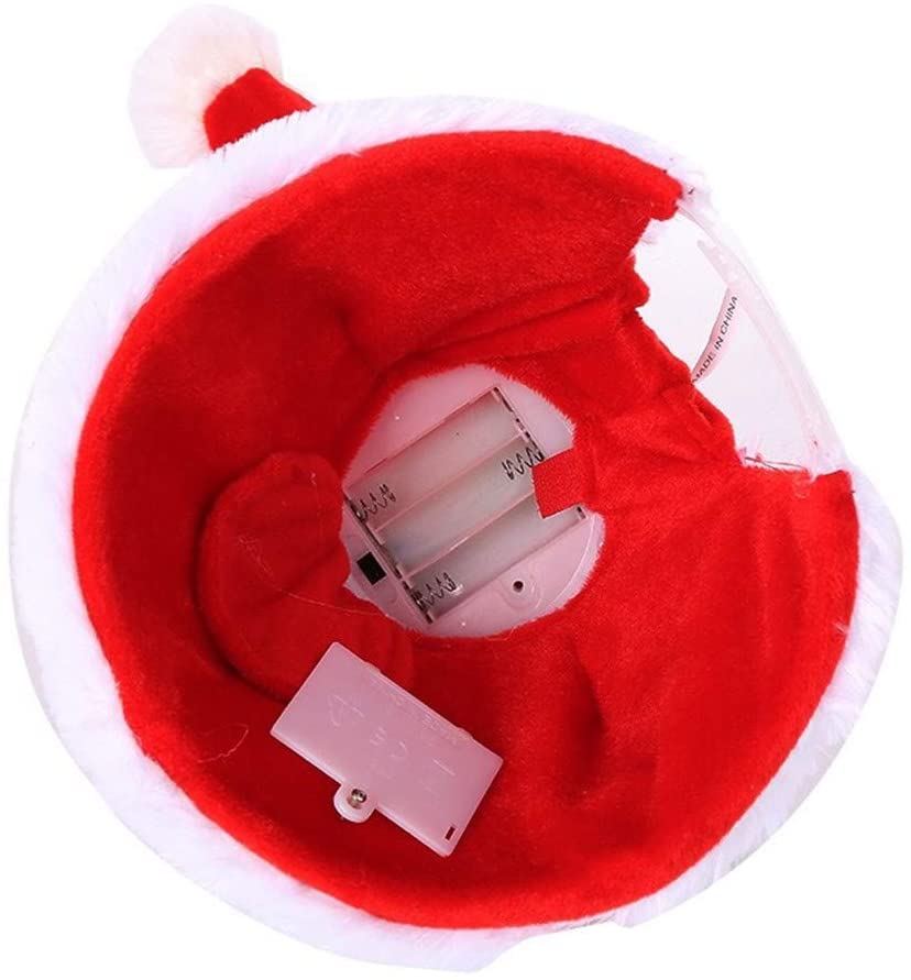 Adult Musical Swinging Christmas Hat