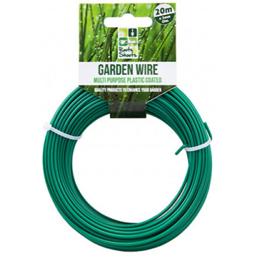 Multi-Purpose Plastic Coated Garden Wire – Strong Flexible Plant Support Weather Resistant Tying Wire