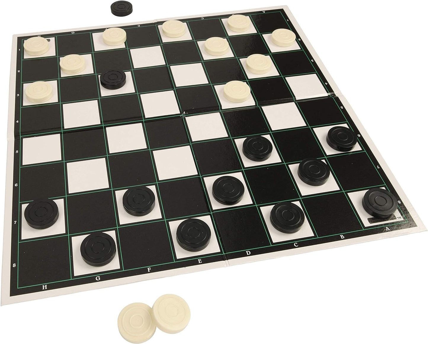 Draughts Traditional Board Game