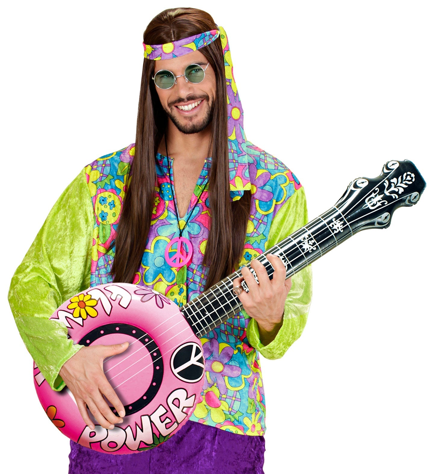 Inflatable Pink Banjo - 100cm