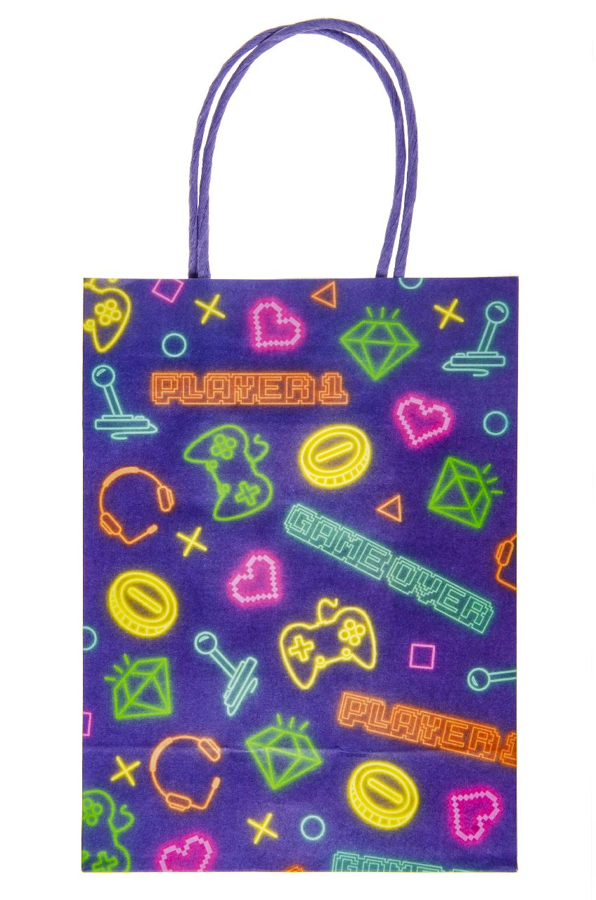 Large Gamer Paper Gift Bag