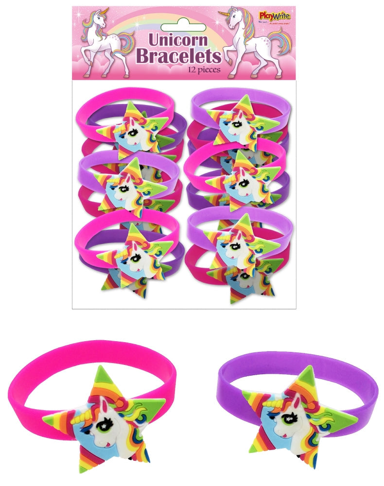 12 Unicorn Bracelets