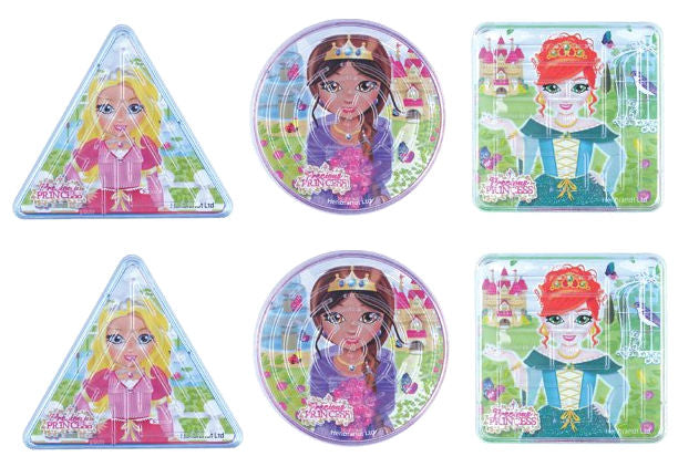6 Princess Maze Puzzles
