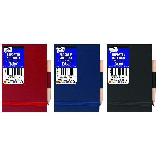 Police Style Notebook with Pencil - Assorted Pocket Size Durable Writing Stationery