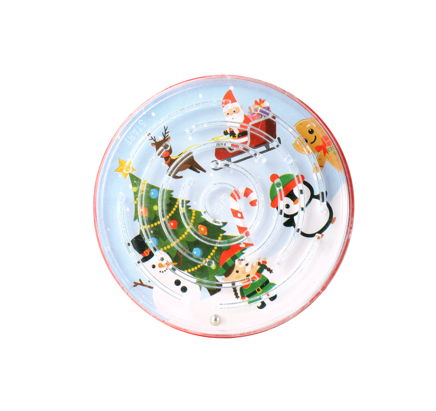 6 Christmas Maze Puzzles