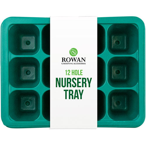 Nursery Tray - 12 Hole Seedling Germination Starter Planting Container Seed Tray
