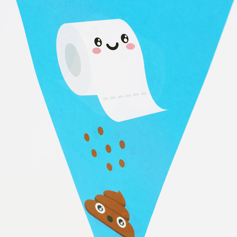 Emoji Poo Hanging 2.7m Party Bunting