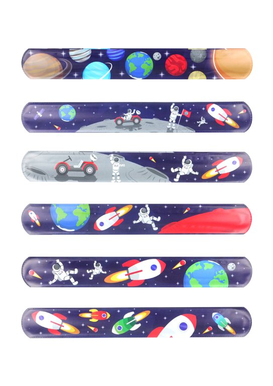 6 Space Snap Bracelets