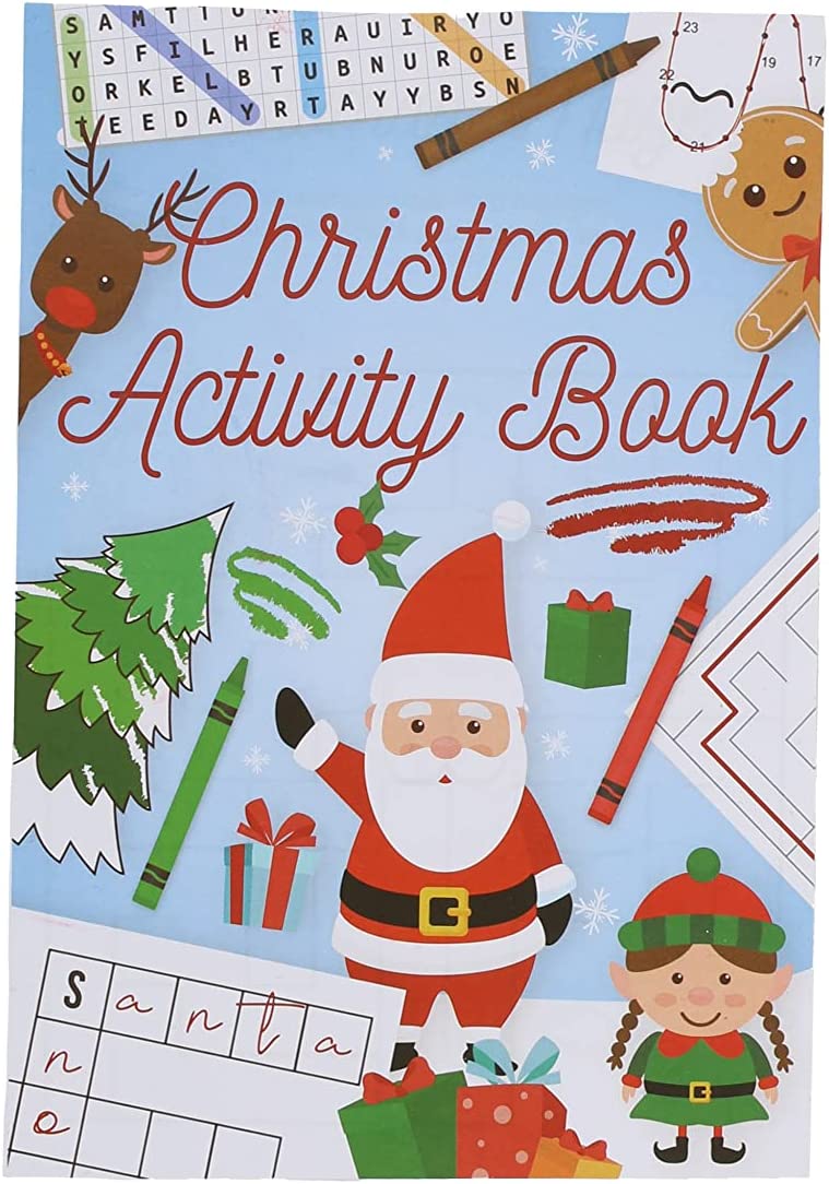 8 Piece Christmas Toy & Activity Set