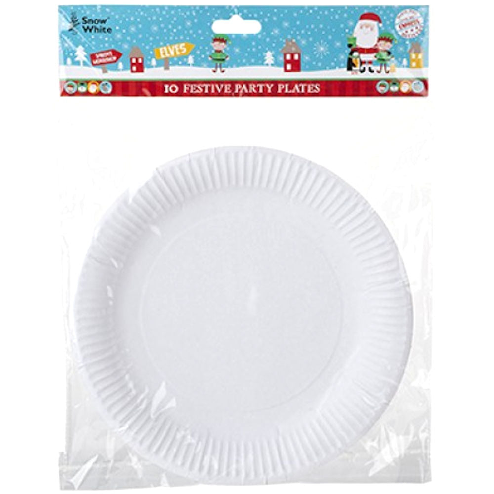 Christmas 9" Paper Plates - 20 Pack