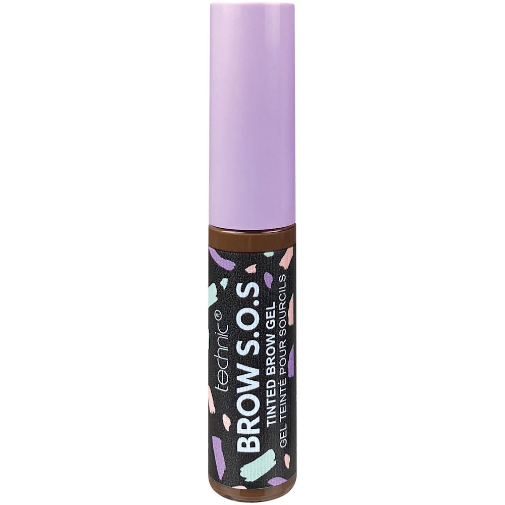 Technic Cosmetics Brow SOS Caramel Brown - Eyebrow Gel Makeup Beauty Define Fill Brow Enhance
