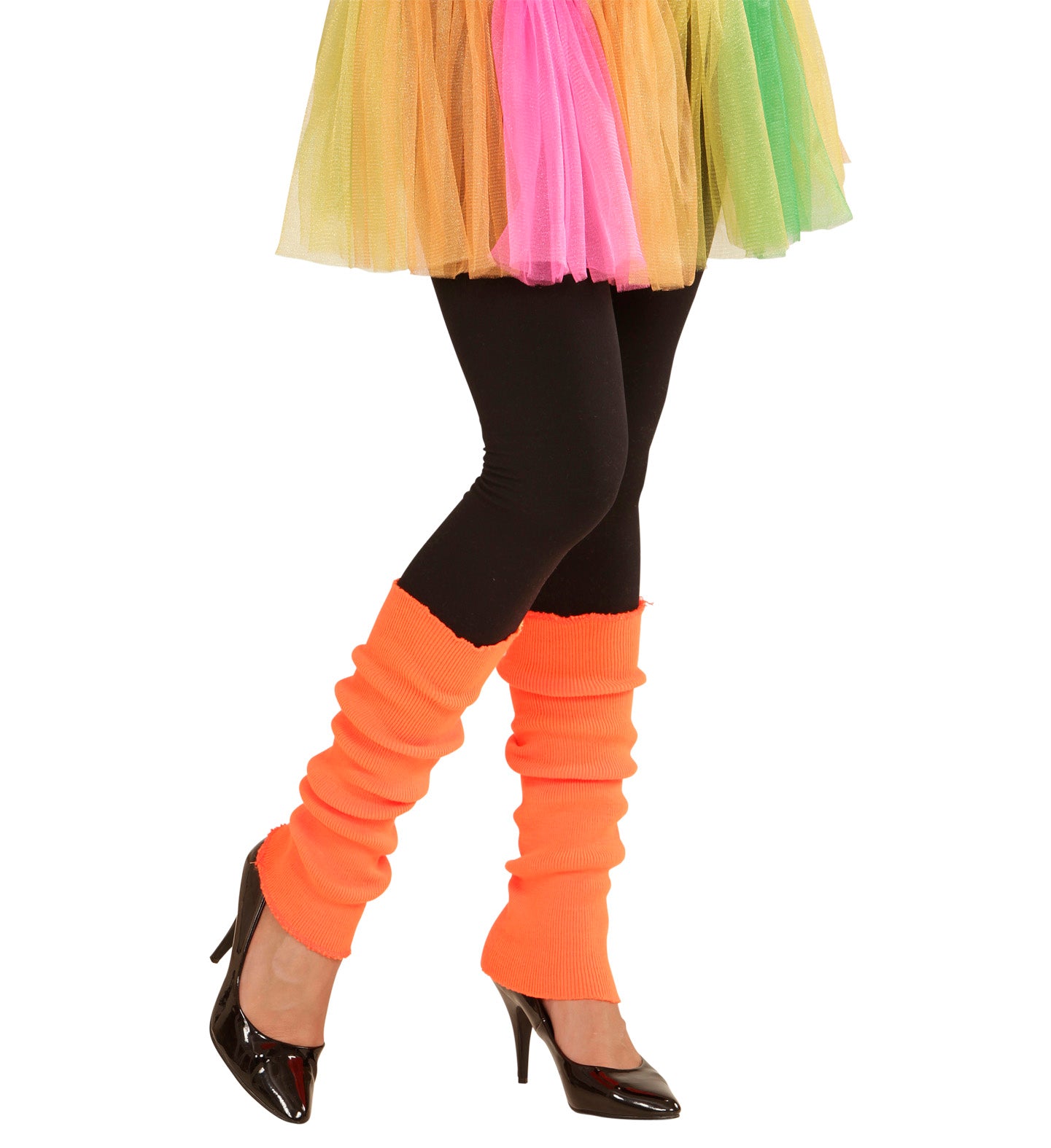 Pair of Neon Orange Legwarmers