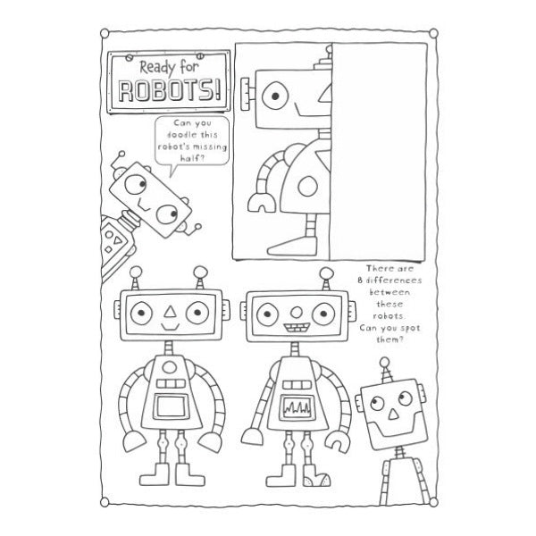 A4 My Fun Activity Book - 32 Pages Activities Engaging Puzzles High Quality