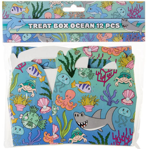 12 Sealife Small Treat Boxes