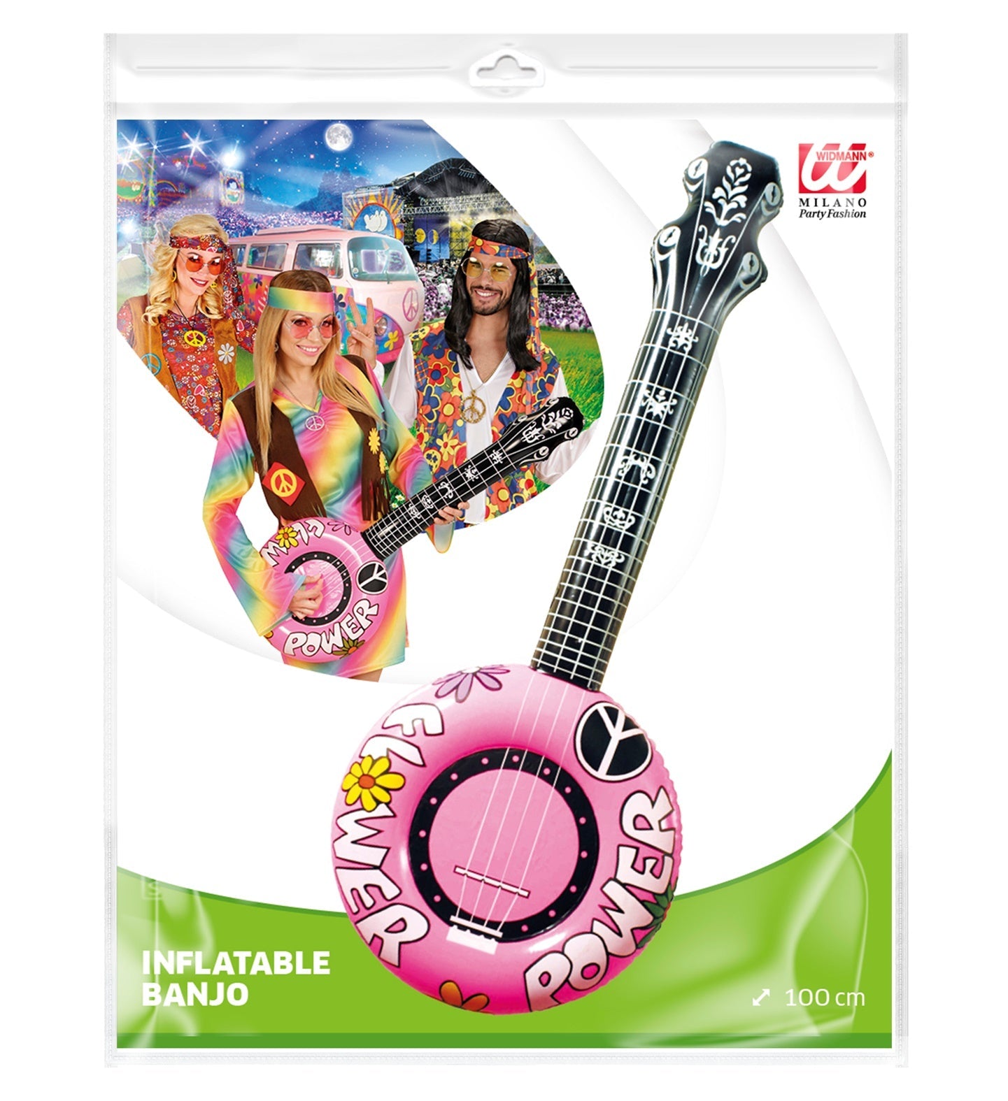 Inflatable Pink Banjo - 100cm