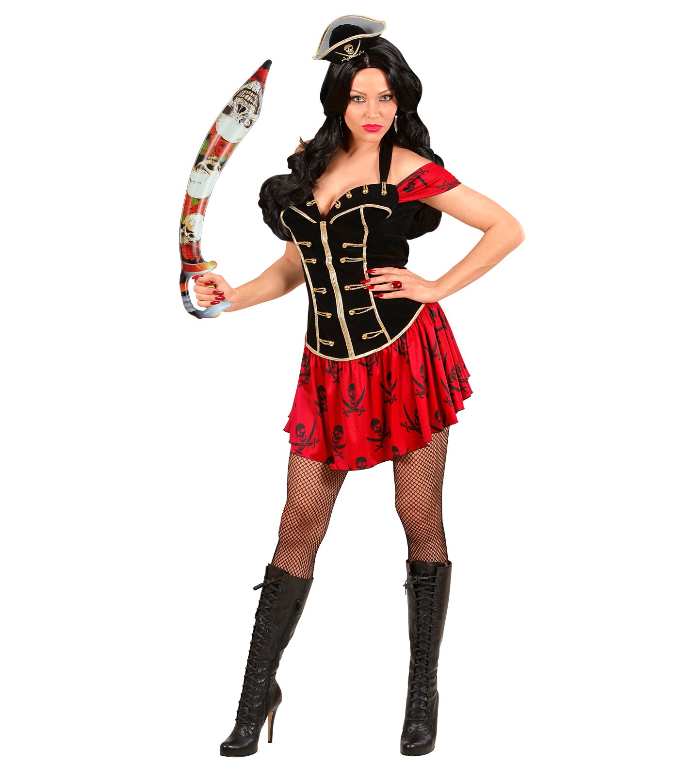 Inflatable Pirate Skull Sword - 75cm