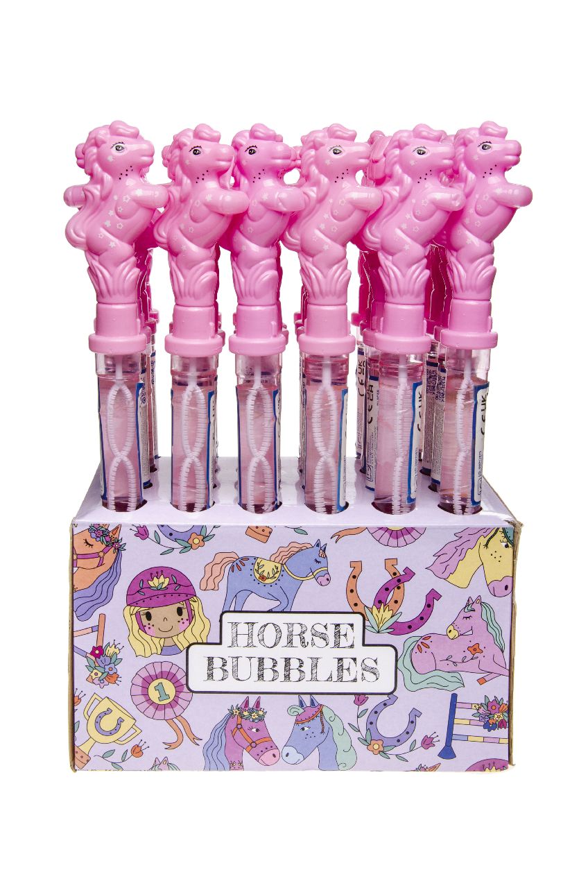 6 Large Horse Bubble Wand Swords