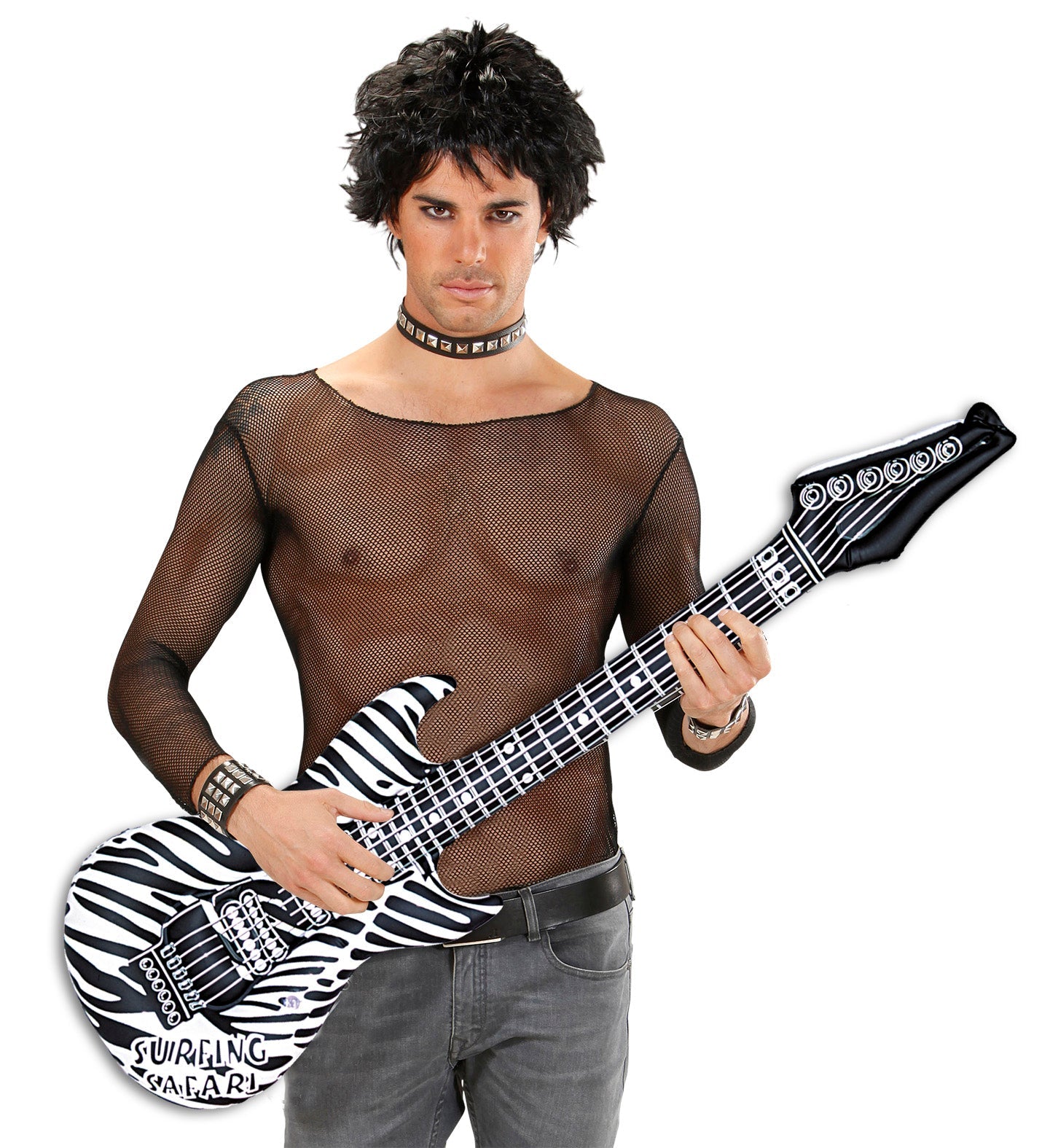 Inflatable Zebra Guitar - 105cm