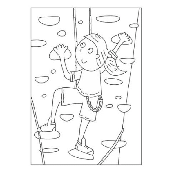 A4 Super Cool Sports Colouring Book - Sports Athletes High Quality Sports Fan