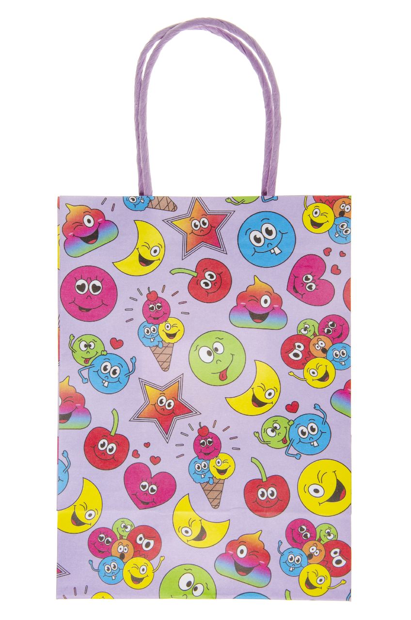Large Happy Face Paper Gift Bag