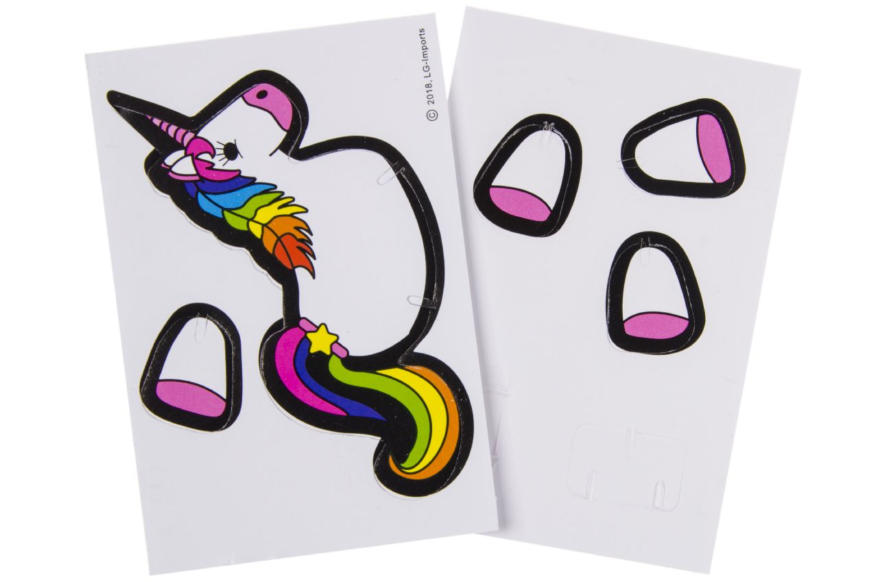 6 Unicorn 3D Puzzle Kits