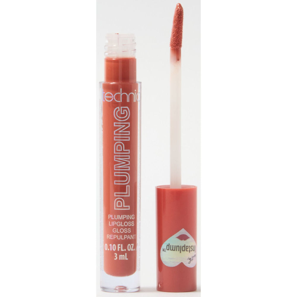 Technic Cosmetics Plumping Lipgloss - Spice Hydrating Volumizing High Shine Long-Lasting Finish