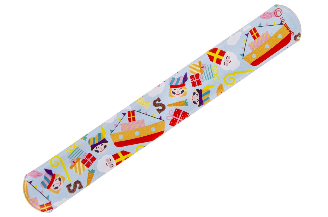 6 Sinterklass Slap Bracelets
