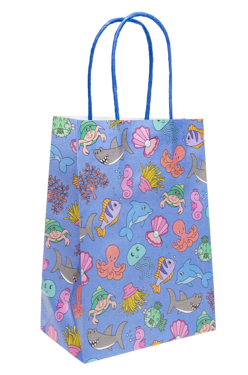 Large Sea Animal Paper Gift Bag