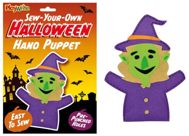 Sew Your Own Halloween Hand Puppet
