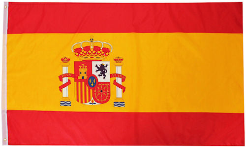 Large Spain 5ft x 3ft Flag
