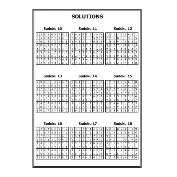 A4 Mega Large Print Modern Sudoku Book - Easy & Medium Challenging Puzzles High Quality Relaxing Brain Teasers