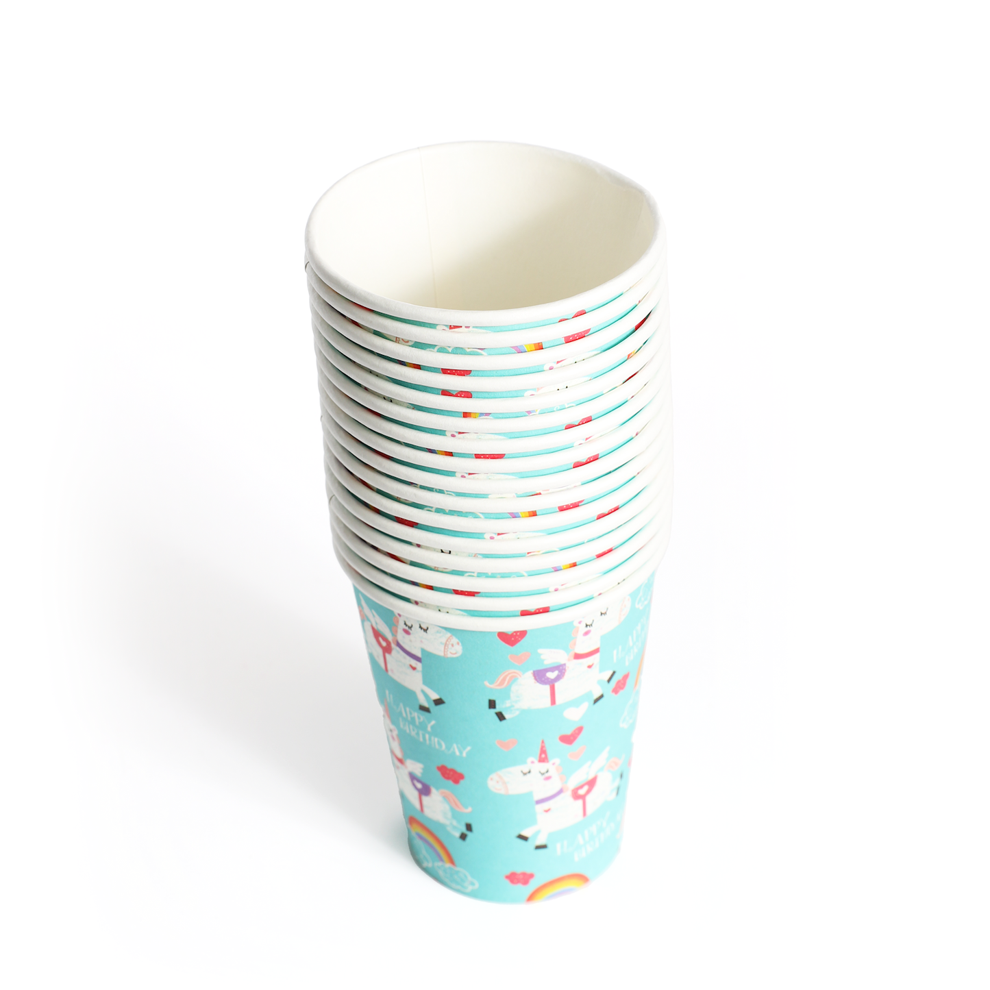 16 Unicorn Paper Party Cups