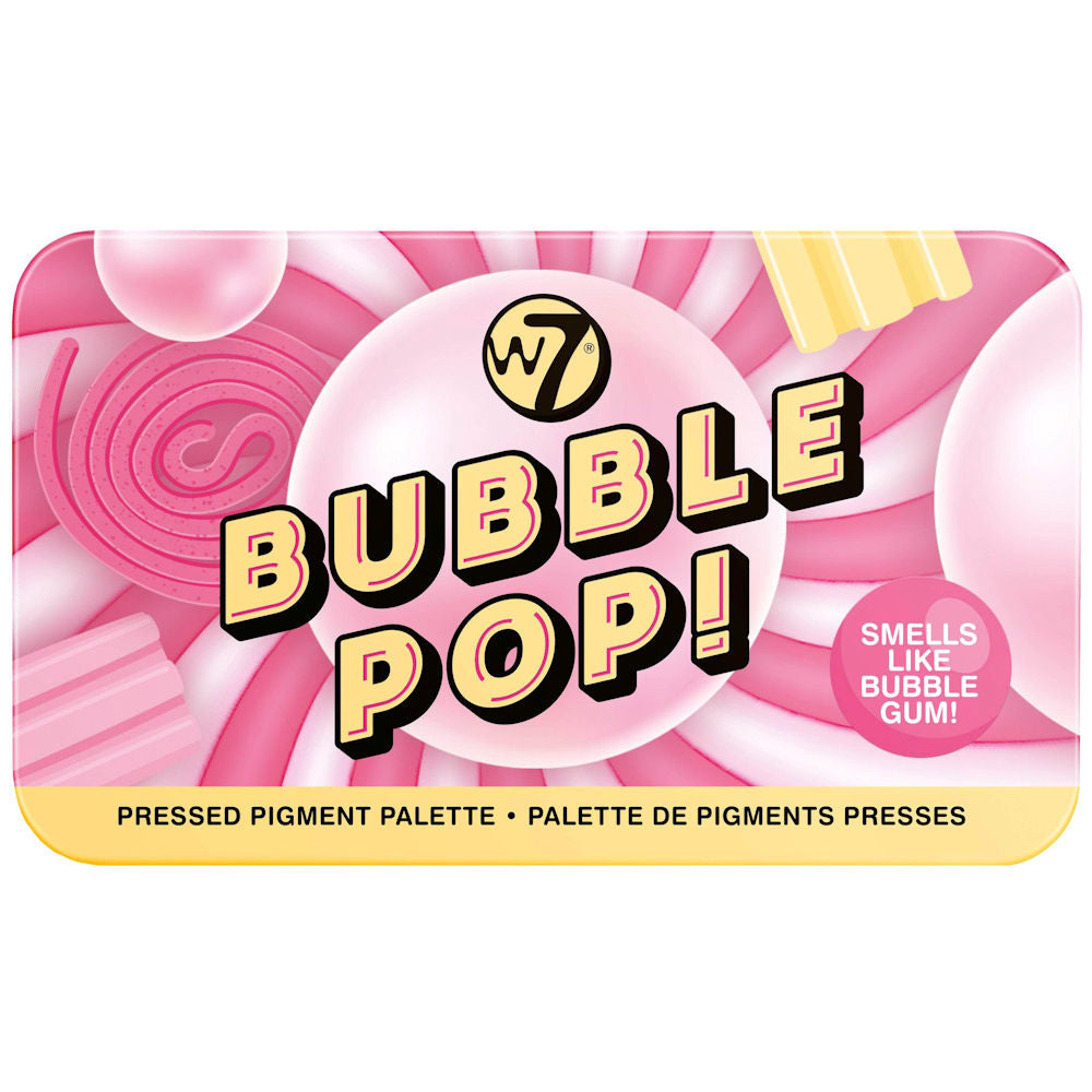 W7 Cosmetics Bubble Pop Pressed Pigment Eyeshadow PaletteW7 Cosmetics Berried Treasure Pressed Pigment Eyeshadow Palette - Vibrant Colours Blendable Long Lasting Smooth Application