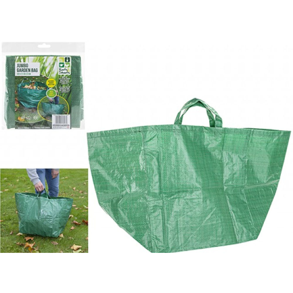 Jumbo Garden Bag - 41cm x 36cm x 41cm Heavy Duty Outdoor Storage Durable Material Multipurpose Yard Waste Bin