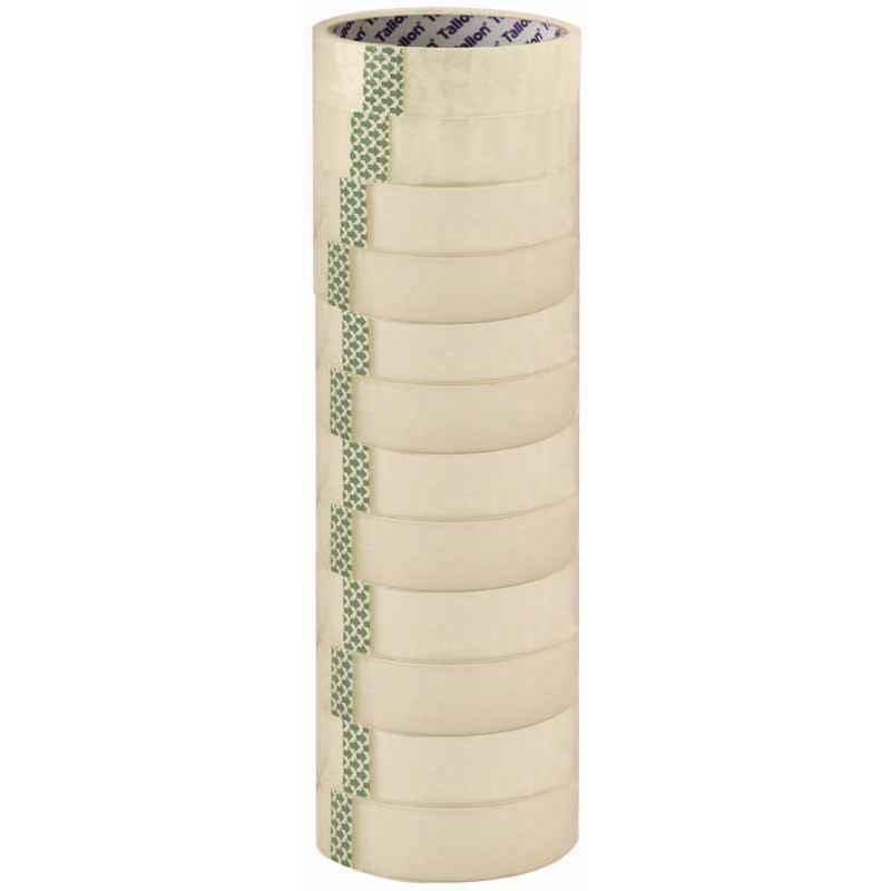Clear Tape - 12 Rolls 24mm Packaging Tape Office Supplies