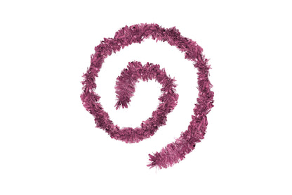 Hot Pink 1.8m Christmas Tinsel