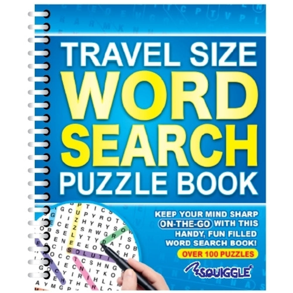 Travel Size Word Search Book - Assorted Convenient Size Entertainment High Quality
