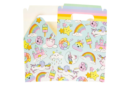 6 Unicorn Party Food Lunch Boxes