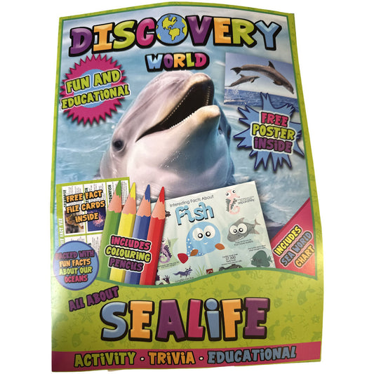 Discovery World Sealife Activity Pack
