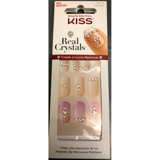 Kiss Nail Stickers Real Crystals