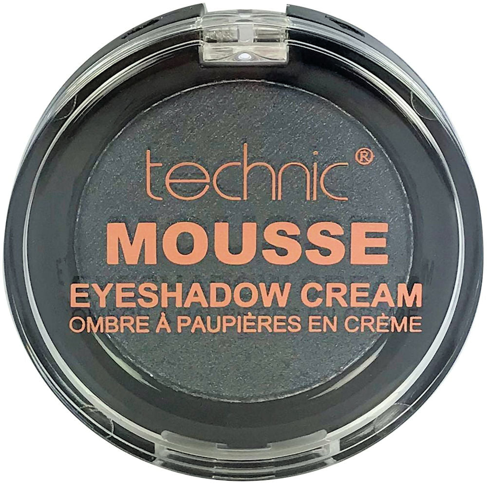 Technic Cosmetics Mousse Eyeshadow Plum Pudding - Creamy Texture Shimmery Finish Long-Lasting Colour