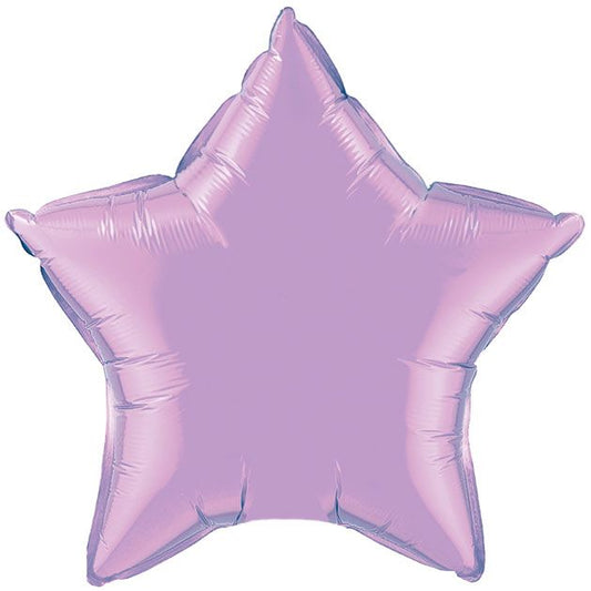 Lavender Foil Star Balloon