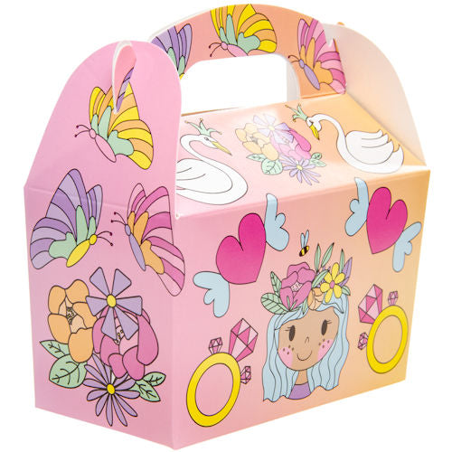 12 Princess Small Treat Boxes